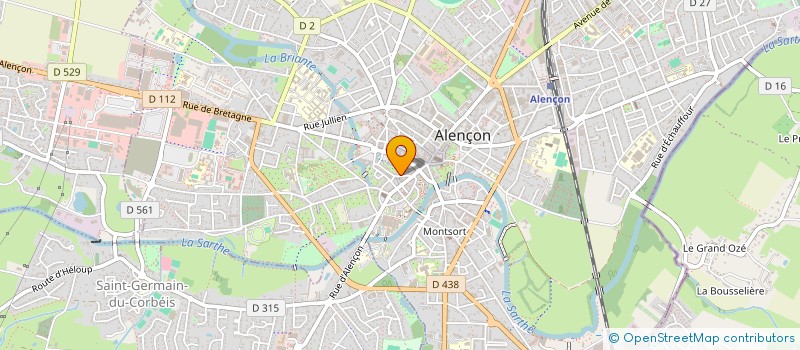 localisation de l'entreprise 45 VAL NOBLE à ALENCON