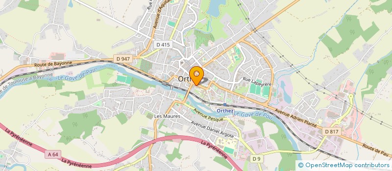 localisation de l'entreprise 450 022 165   ORTHEZ