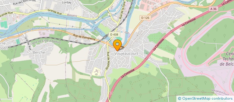 localisation de l'entreprise 450 022 991 à EXINCOURT