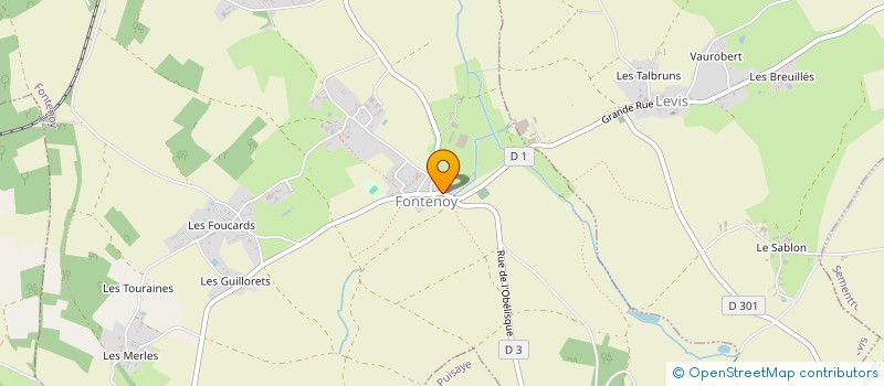 localisation de l'entreprise 450 041 215  à MONETEAU