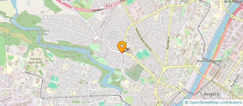 localisation de l'entreprise 450 047 782   ANGERS