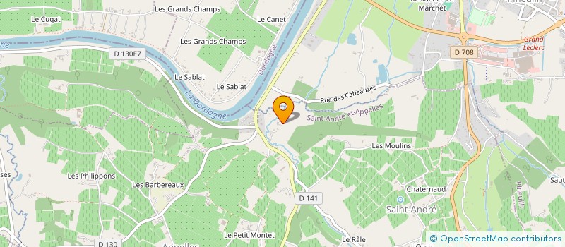 localisation de l'entreprise 450 060 496   SAINT-ANDRE-ET-APPELLES