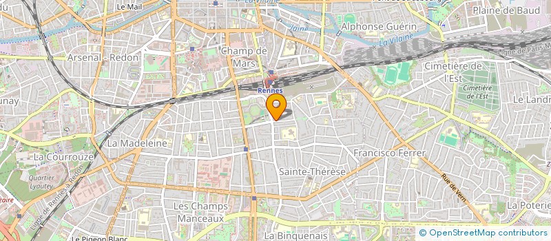 localisation de l'entreprise 450 079 611   RENNES