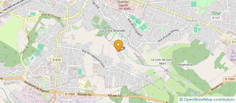 localisation de l'entreprise 450 128 871   GARAT