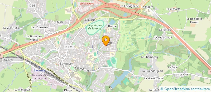 localisation de l'entreprise 450 146 998   LES SABLES D'OLONNE