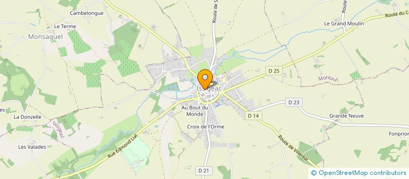 localisation de l'entreprise 450 178 116   BEAUMONTOIS EN PERIGORD