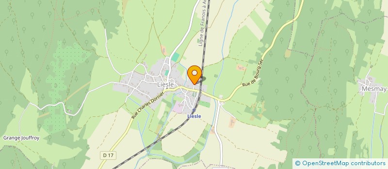 localisation de l'entreprise 450 181 177   LIESLE