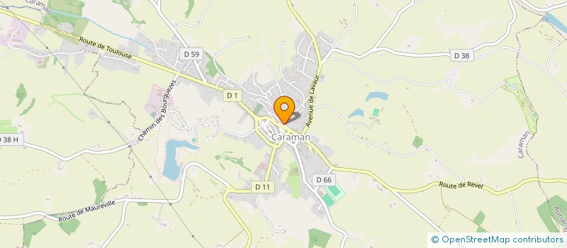 localisation de l'entreprise 450 185 236 à CARAMAN