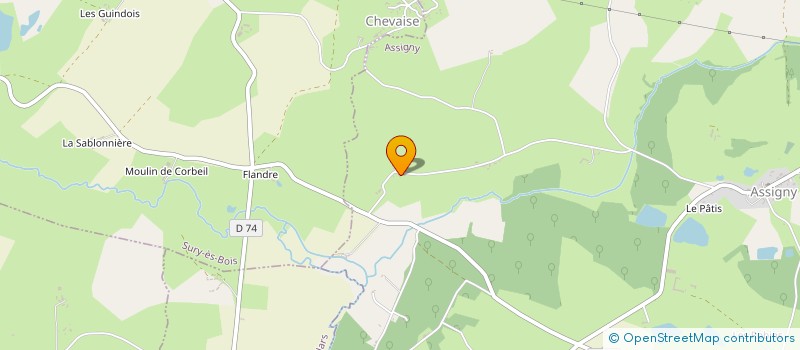 localisation de l'entreprise 450 212 246   NASSIGNY