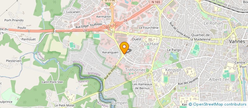 localisation de l'entreprise 450 264 577  à VANNES