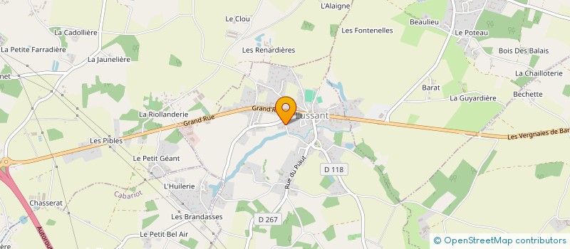 localisation de l'entreprise 450 275 052   SAINT-XANDRE