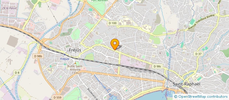 localisation de l'entreprise 450 333 992  à FREJUS