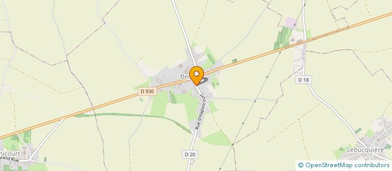 localisation de l'entreprise 450 372 925   BEUGNY