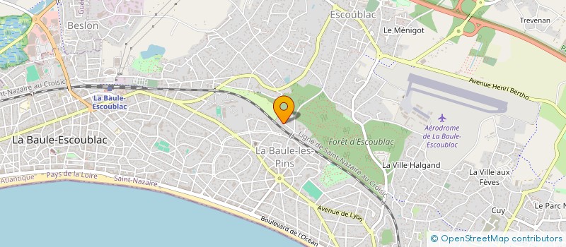 localisation de l'entreprise 450 416 300   LA BAULE-ESCOUBLAC