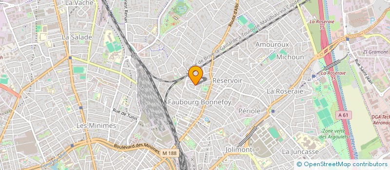 localisation de l'entreprise 450 533 831 à TOULOUSE