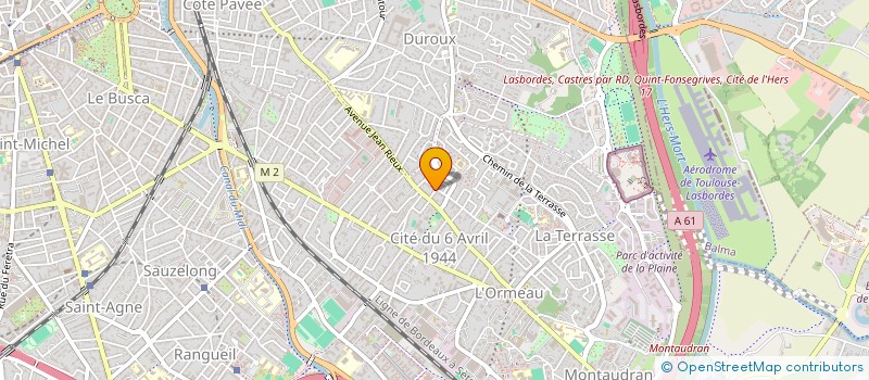 localisation de l'entreprise 450 544 846 à TOULOUSE