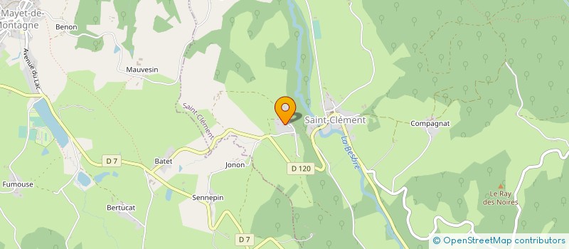 localisation de l'entreprise 450 552 419 à SAINT-CLEMENT