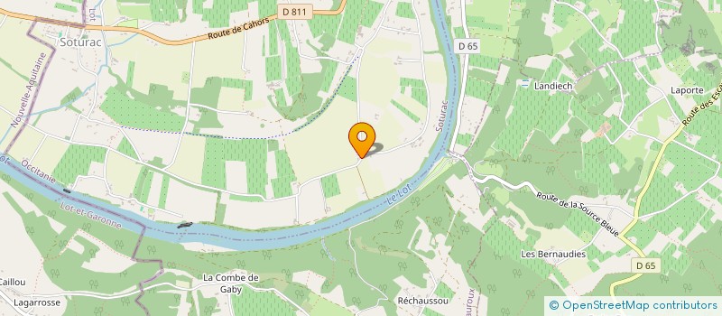 localisation de l'entreprise 450 559 810   SOTURAC