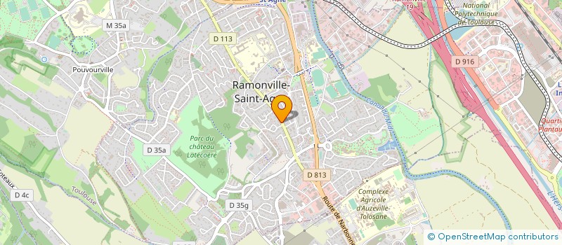 localisation de l'entreprise 450 567 441   RAMONVILLE-SAINT-AGNE