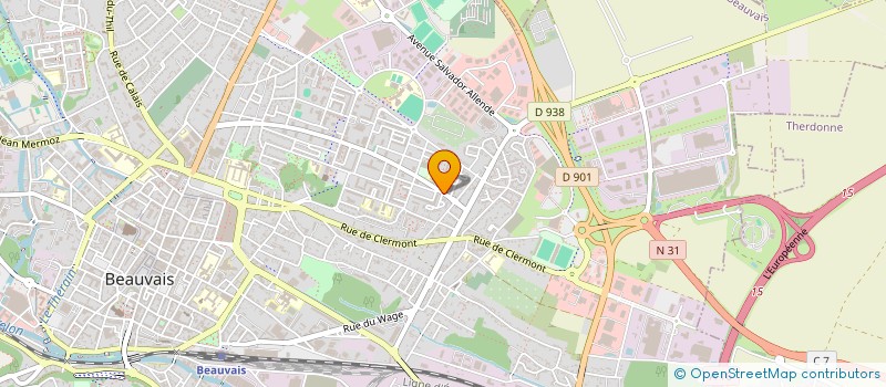 localisation de l'entreprise 450 591 037  à THONON-LES-BAINS
