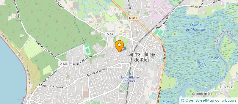 localisation de l'entreprise 450 599 535 à SAINT-HILAIRE-DE-RIEZ