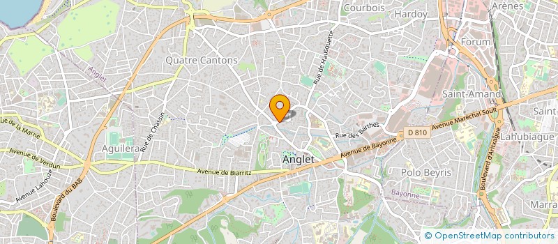 localisation de l'entreprise 450 633 045   ANGLET