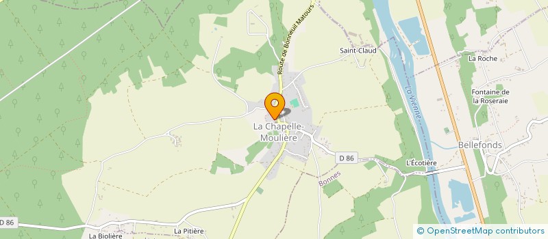 localisation de l'entreprise 450 679 618   BONNES