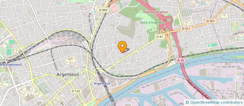 localisation de l'entreprise 450 735 782   ARGENTEUIL