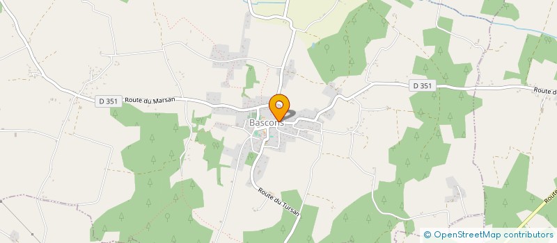 localisation de l'entreprise 450 757 745   BASCONS