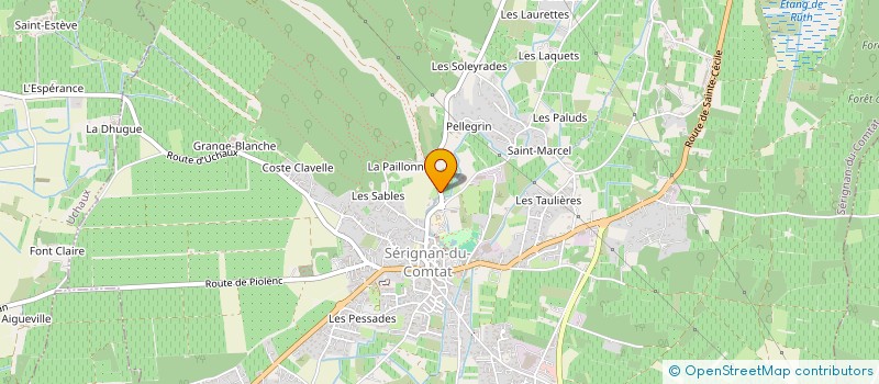 localisation de l'entreprise 450 766 472   SERIGNAN-DU-COMTAT