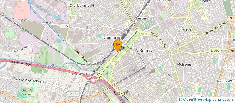 localisation de l'entreprise 450 879 028   REIMS