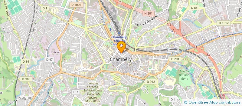 localisation de l'entreprise 450 900 014   AIX-LES-BAINS