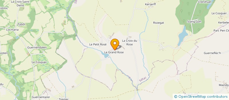 localisation de l'entreprise 450 916 390 à MELLIONNEC