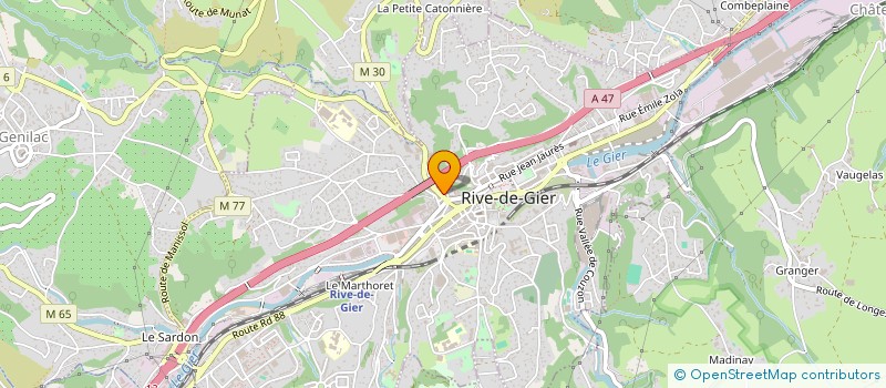 localisation de l'entreprise 450 932 066   RIVE-DE-GIER