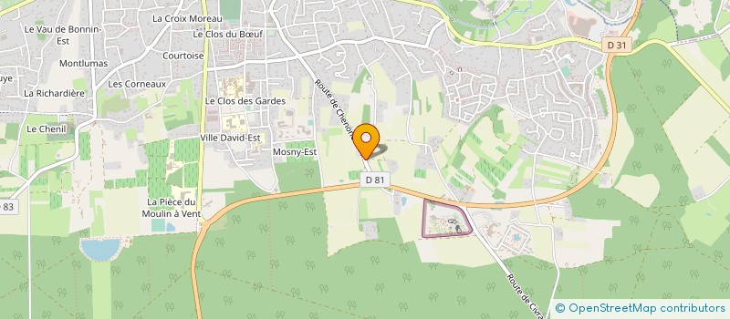 localisation de l'entreprise 450 955 513   AMBOISE