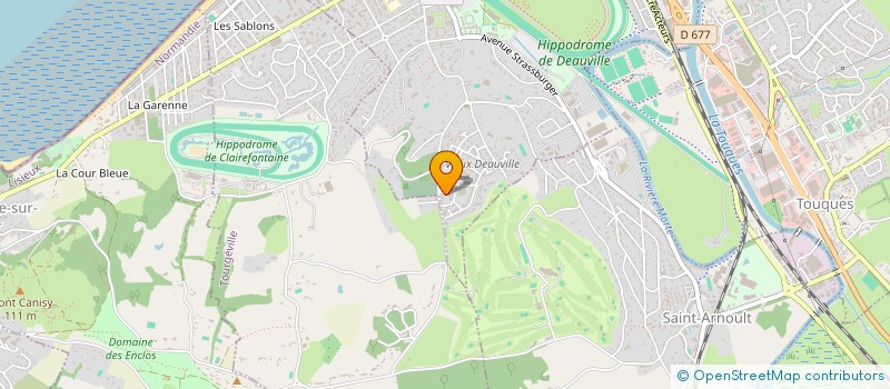 localisation de l'entreprise 450 983 507   DEAUVILLE