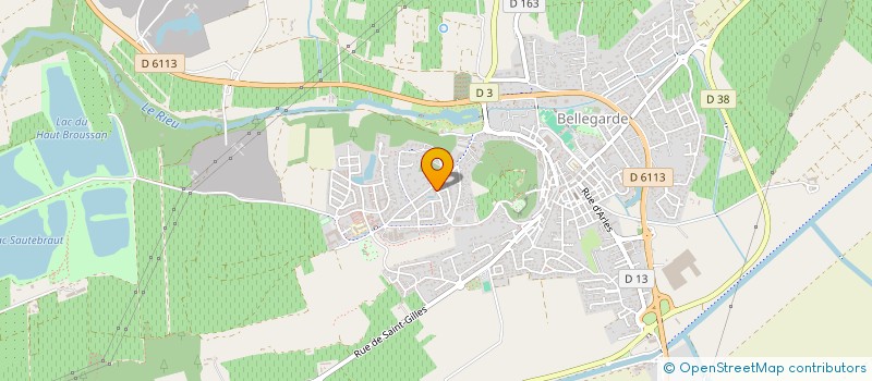 localisation de l'entreprise 450 987 151   BELLEGARDE