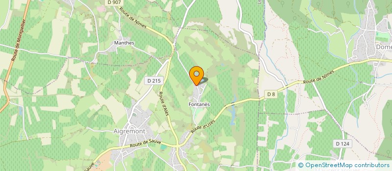 localisation de l'entreprise 451 042 873   AIGREMONT