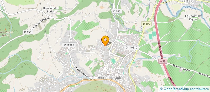 localisation de l'entreprise 451 084 701 à CLERMONT-L'HERAULT