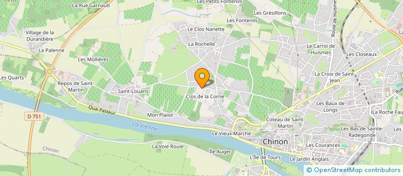 localisation de l'entreprise 451 088 884   CRAVANT-LES-COTEAUX