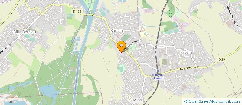 localisation de l'entreprise 451 102 198   BAUVIN