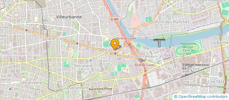 localisation de l'entreprise 451 105 290   BRON