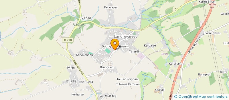 localisation de l'entreprise 451 227 151  à QUIMPER