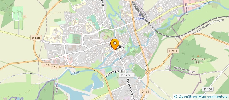 localisation de l'entreprise 451 243 497   GISORS