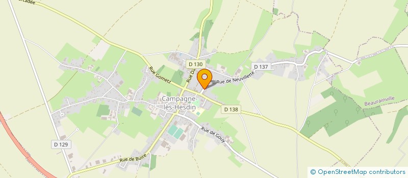 localisation de l'entreprise 451 264 469   CAMPAGNE-LES-HESDIN