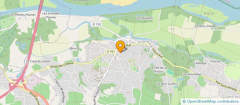 localisation de l'entreprise 451 293 021   LES GARENNES SUR LOIRE