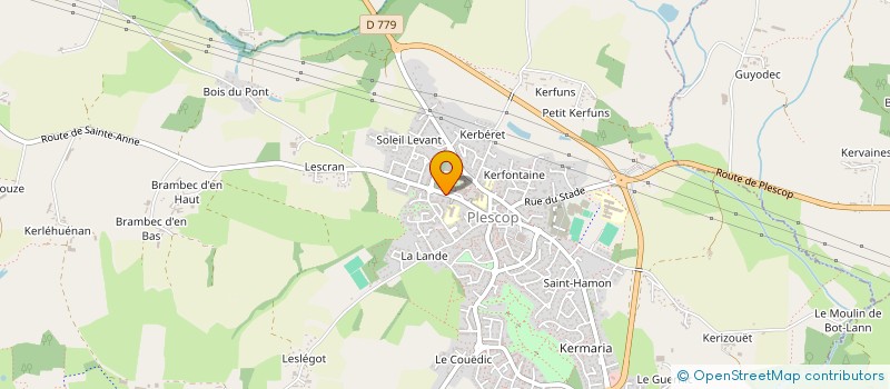 localisation de l'entreprise 451 300 834   PLESCOP