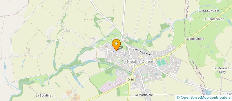 localisation de l'entreprise 451 306 005   NIEUL-LE-DOLENT