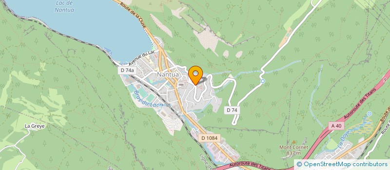 localisation de l'entreprise 451 338 891   NANTUA