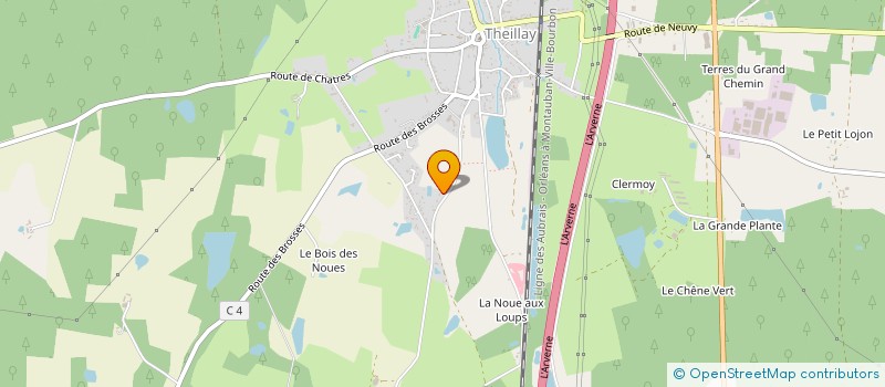 localisation de l'entreprise 451 430 714   SAINT-DOULCHARD